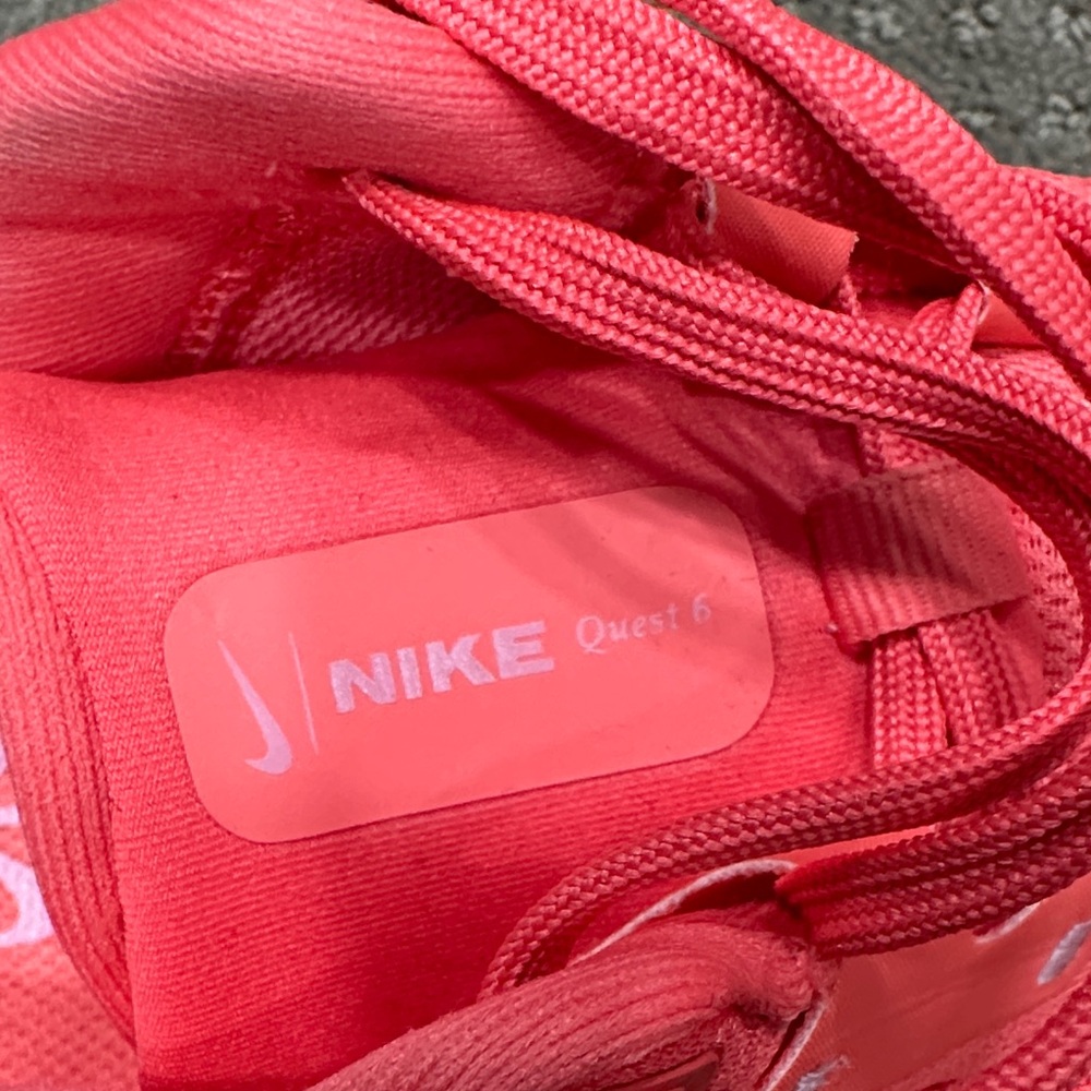 Nike Women's Coral/Purple Running Shoes - Lightweight Trainer 10Med - Picture 6 of 9